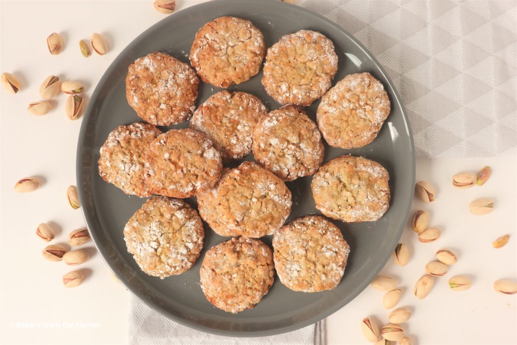 Pistache koekjes