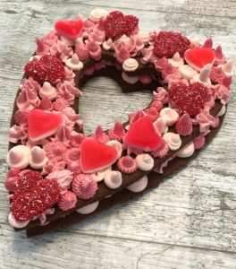 Valentijns Cookie Cake