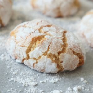 Italiaanse amandel koekjes Ricciarelli